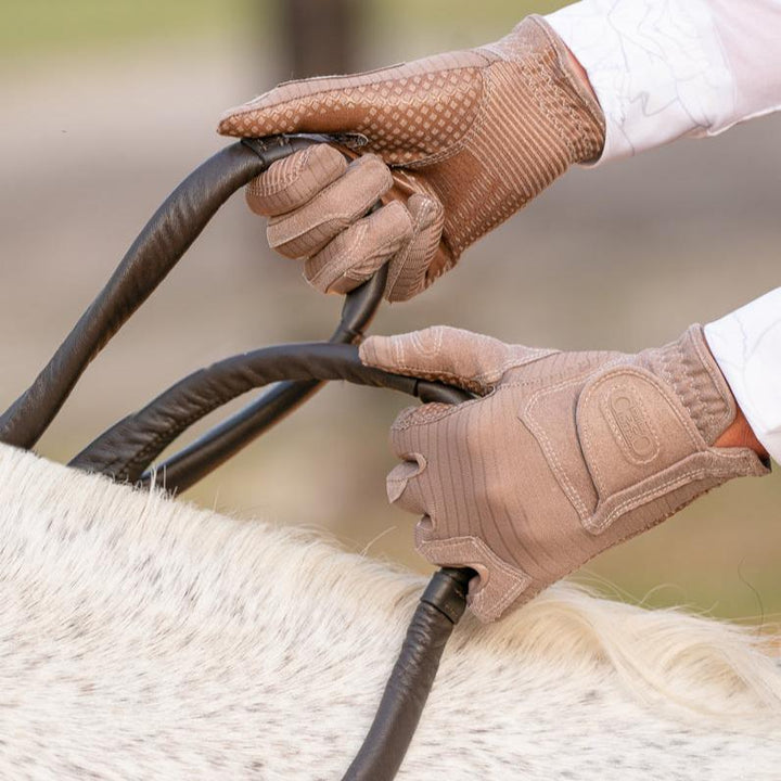 The Heather Comfort Connect Rein- Supportive Padded reins For Weak Hands and Better Connection CorrectConnect