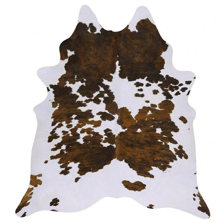 Tricolor Brazilian Cowhide Rug: Large