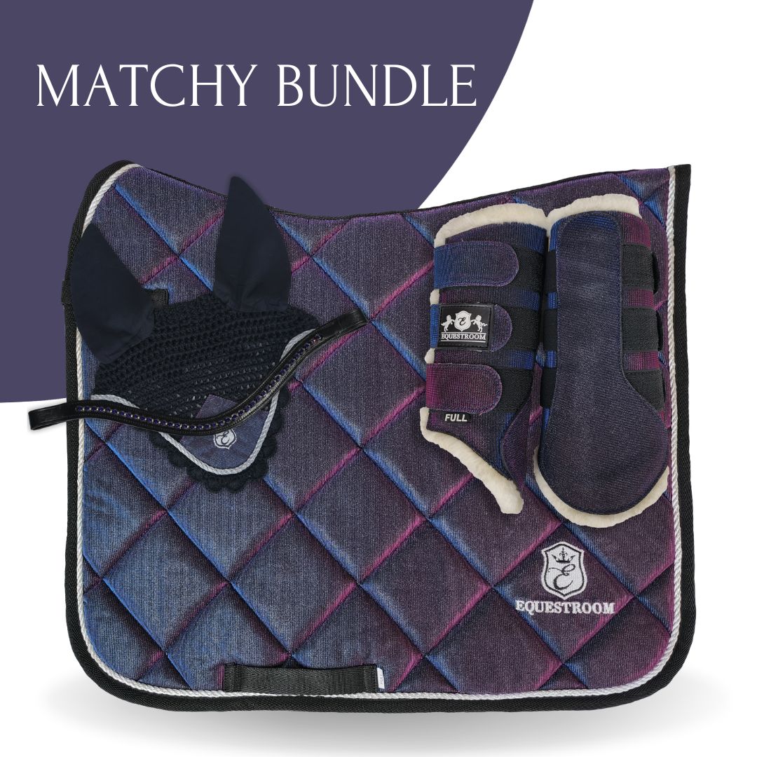 Equestroom Ultraviolet Saddle Pad Set