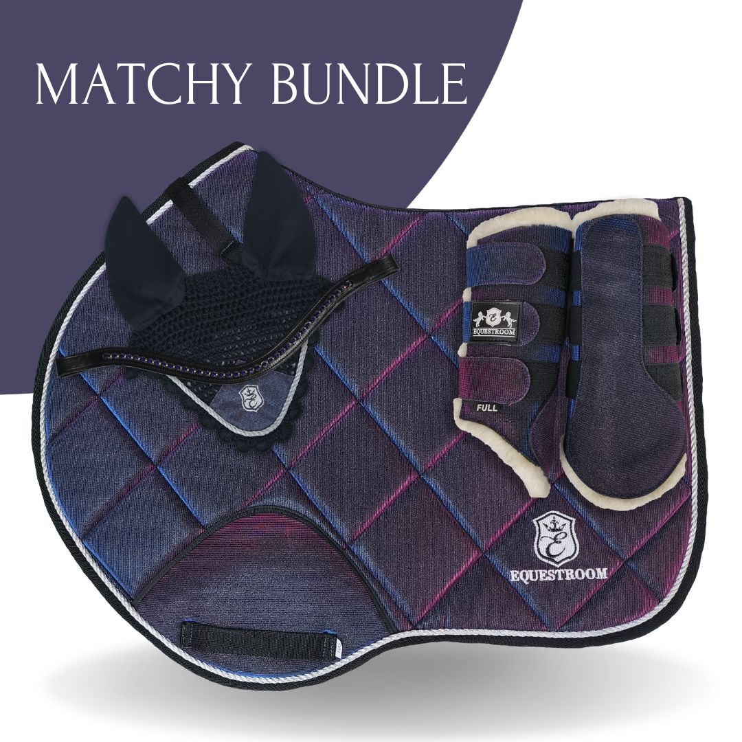 Equestroom Ultraviolet Saddle Pad Set
