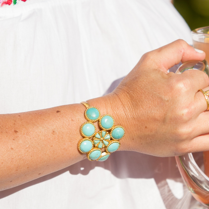 The Living Stone Cuff Bracelet Christina Greene