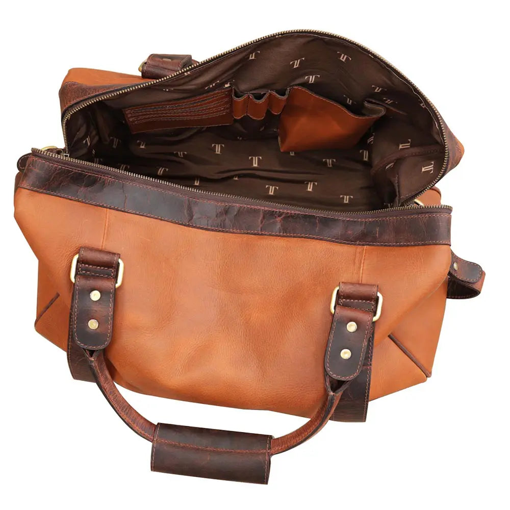 Totare Vernazza Leather Overnight Bag