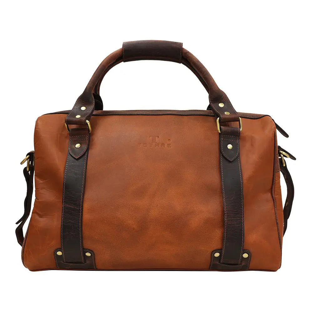 Totare Vernazza Leather Overnight Bag