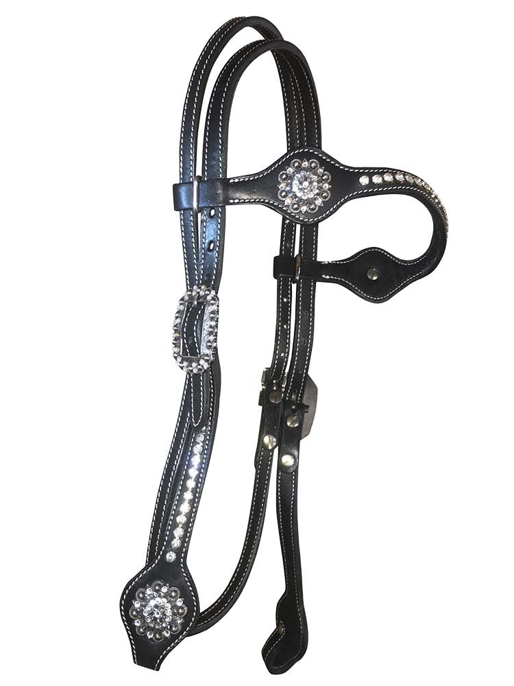 Biloxi Western Browband Headstall