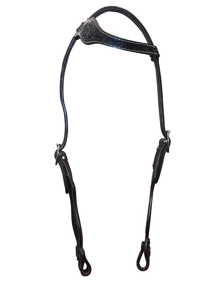 Tifton One Ear Leather Headstall
