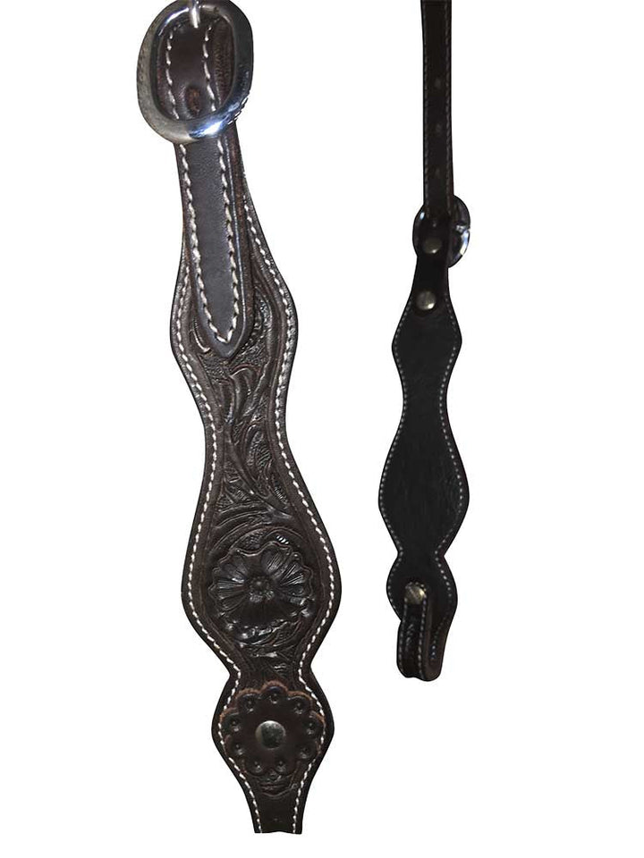 Tifton One Ear Leather Headstall