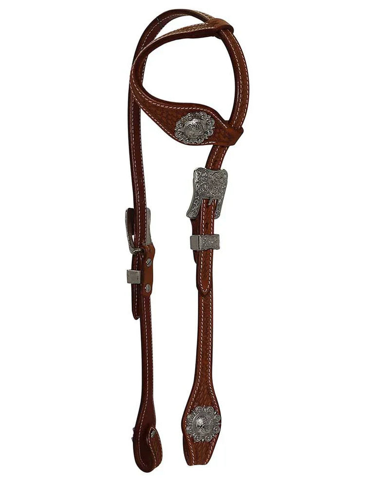 Millsboro One Ear Natural Chestnut Headstall Grewal Equestrian