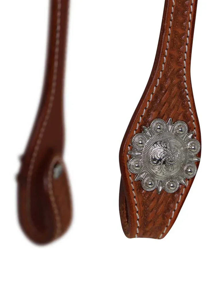 Millsboro One Ear Natural Chestnut Headstall Grewal Equestrian