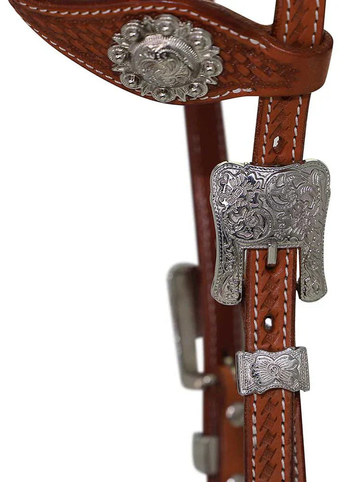 Millsboro One Ear Natural Chestnut Headstall Grewal Equestrian