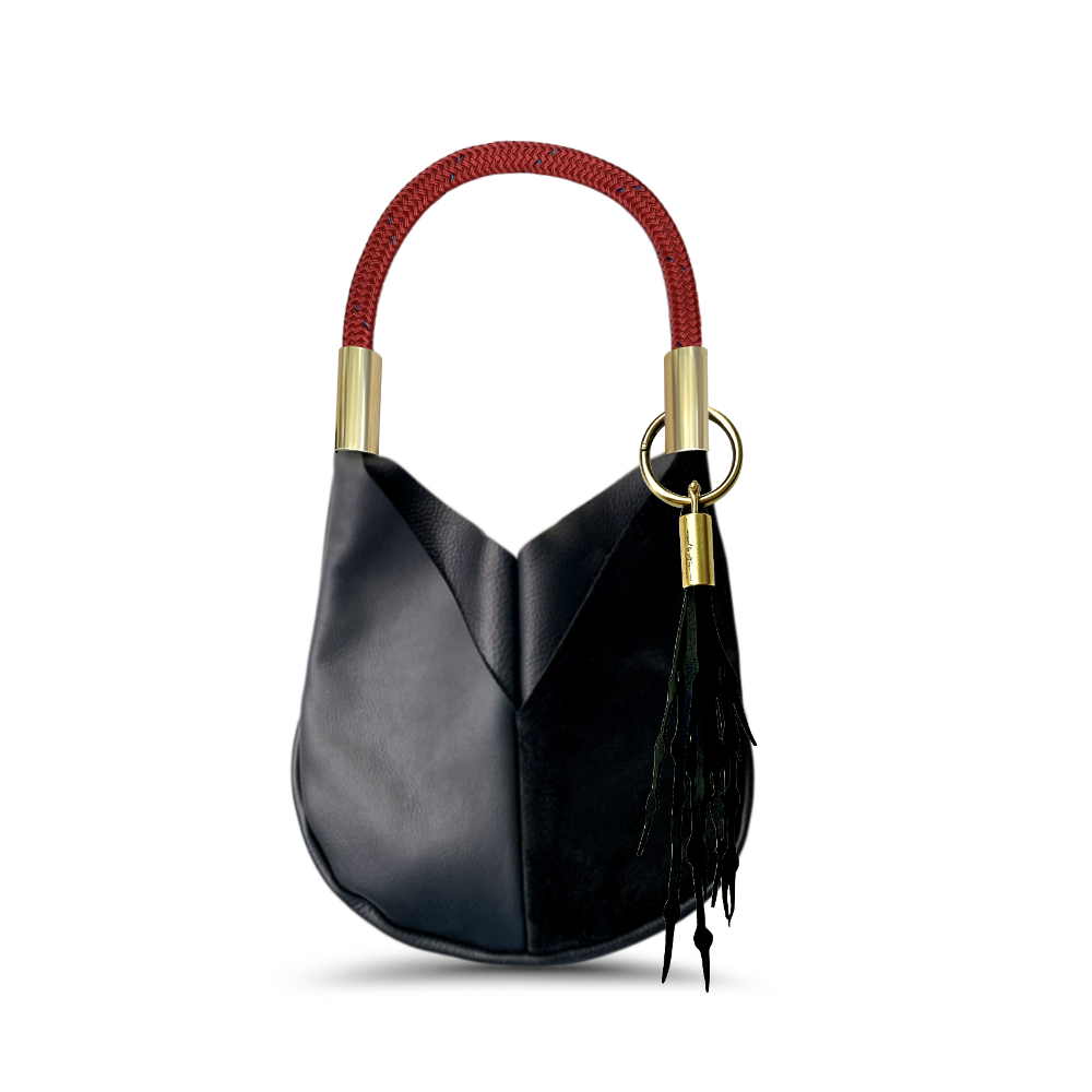 Original Wildwood Bag -Small in Black Leather