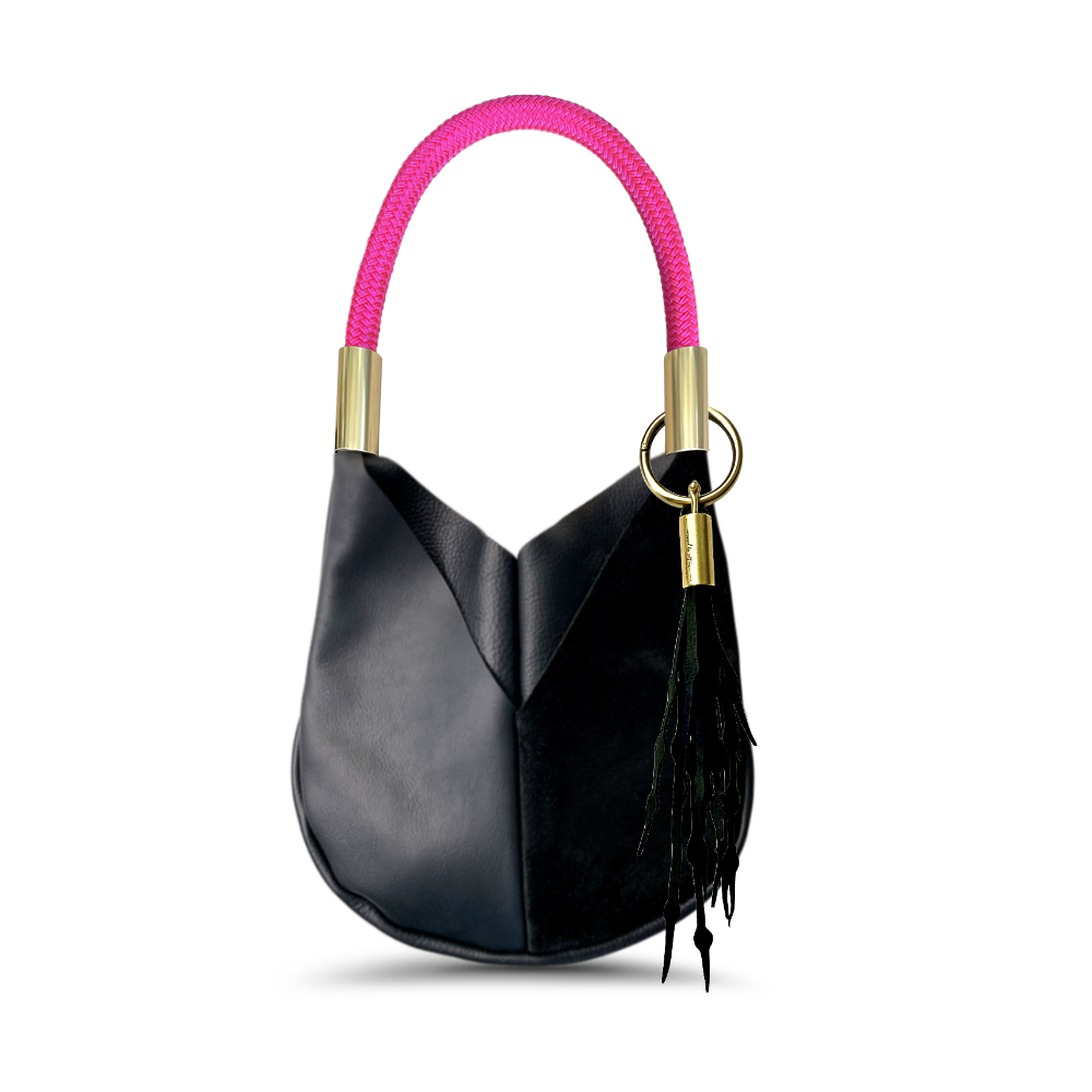 Original Wildwood Bag -Small in Black Leather