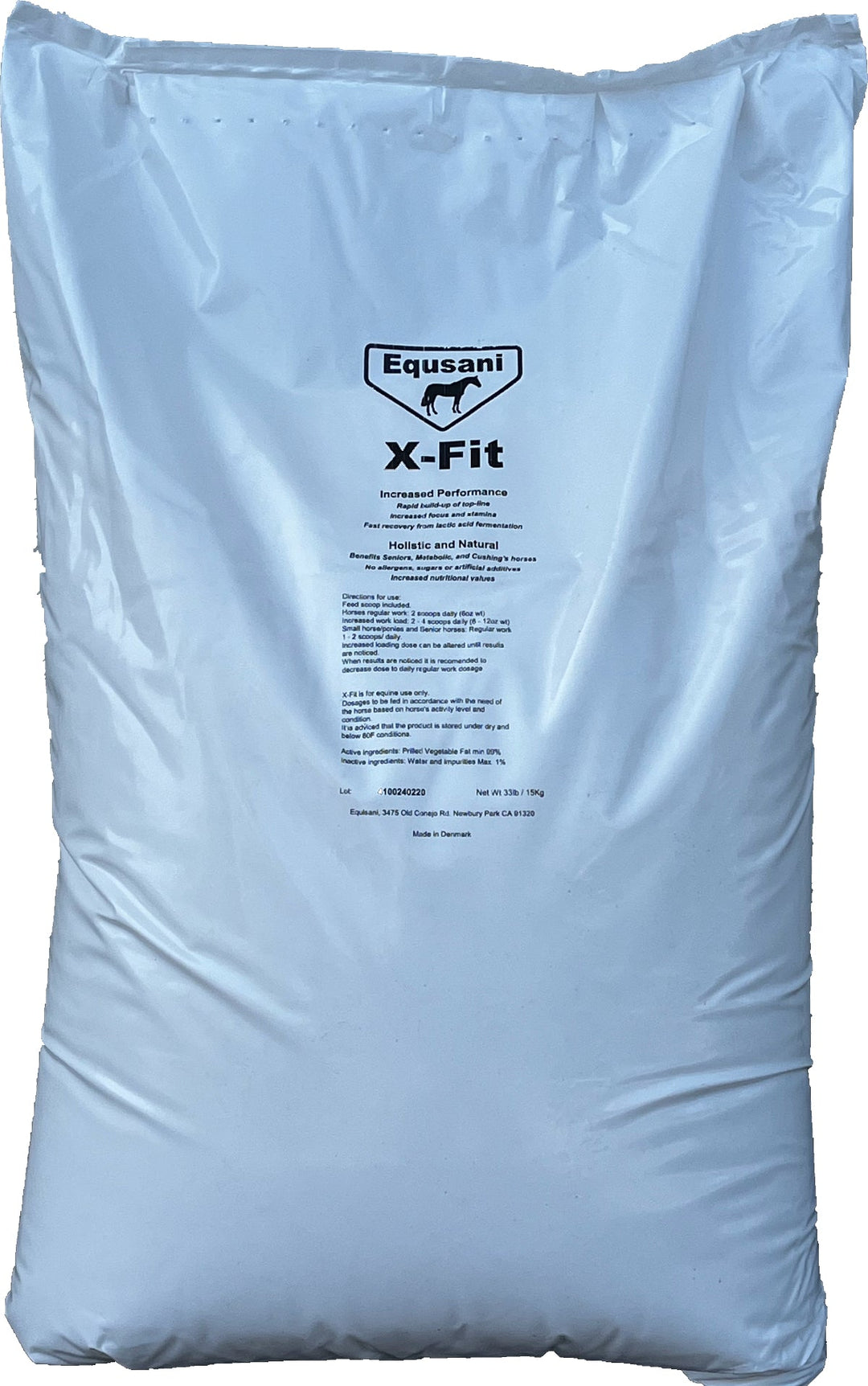 X-Fit – Bioavailable Free Fatty Acid Feed Concentrate for Horses