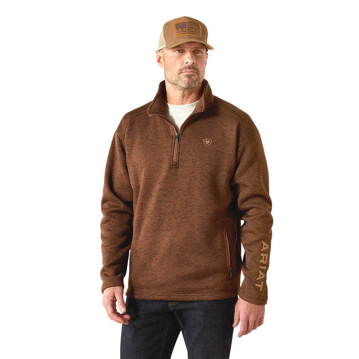Ariat Mens Caldwell 1/4 Zip Pullover Sweater Ariat