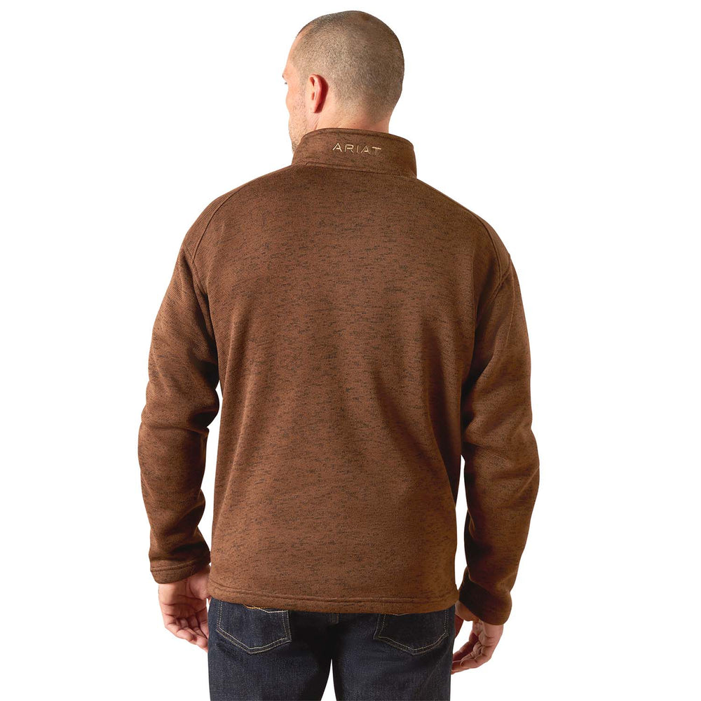 Ariat Mens Caldwell 1/4 Zip Pullover Sweater Ariat