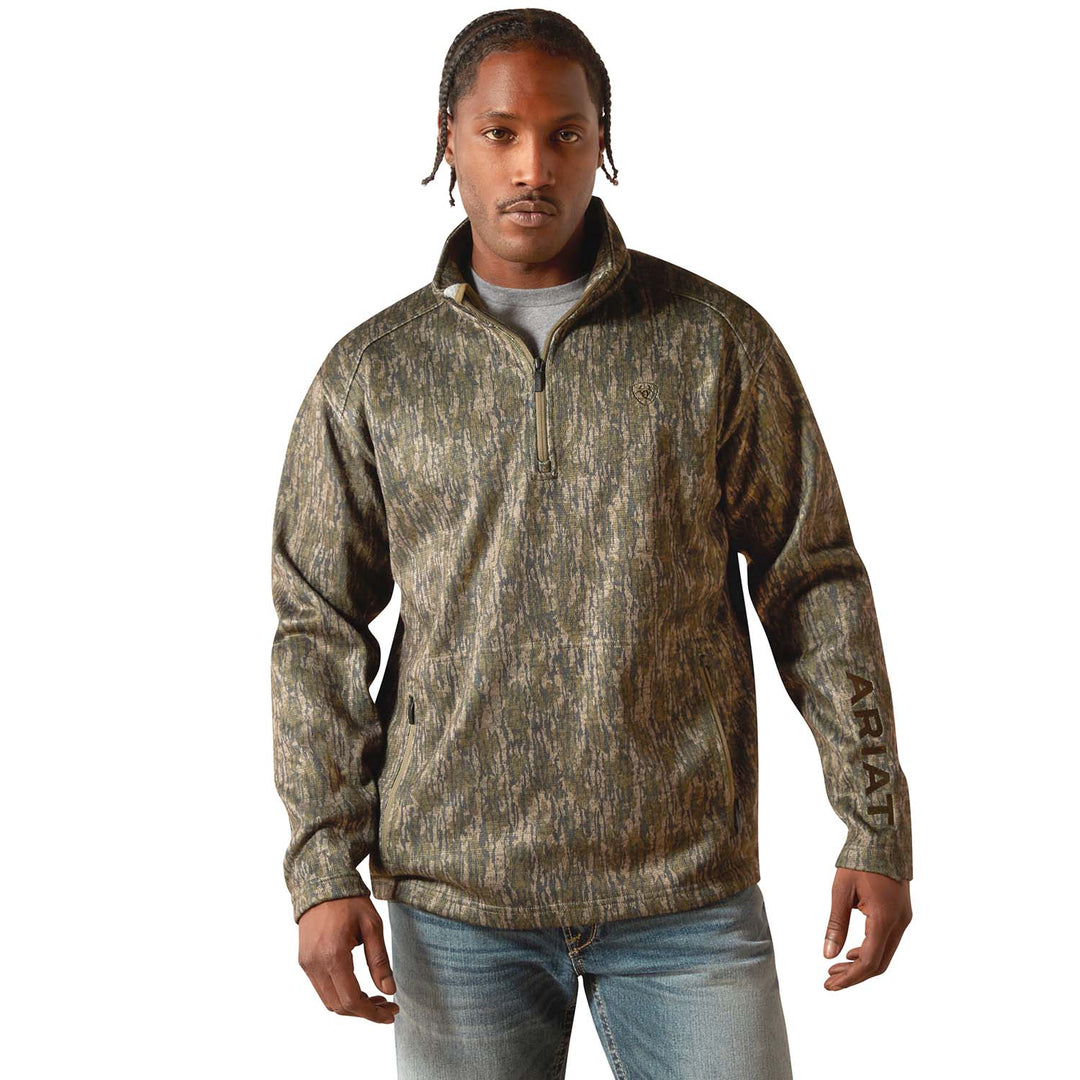 Ariat Mens Caldwell 1/4 Zip Pullover Sweater Ariat