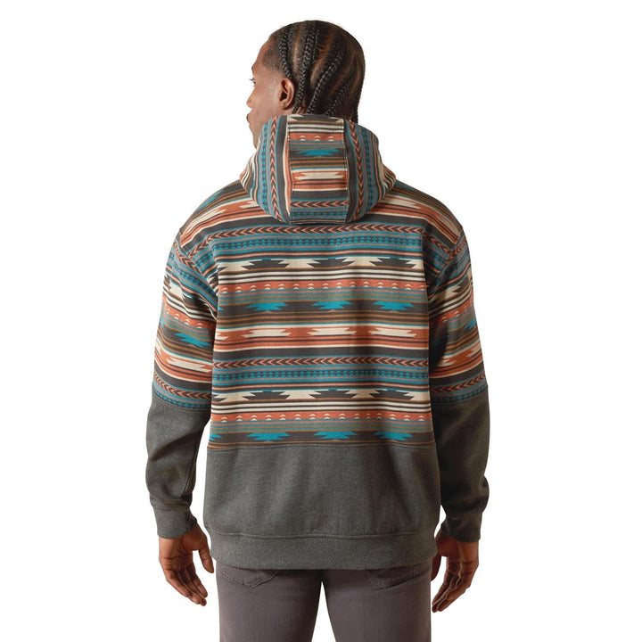 Ariat Mens Print Hoodie Jeffers