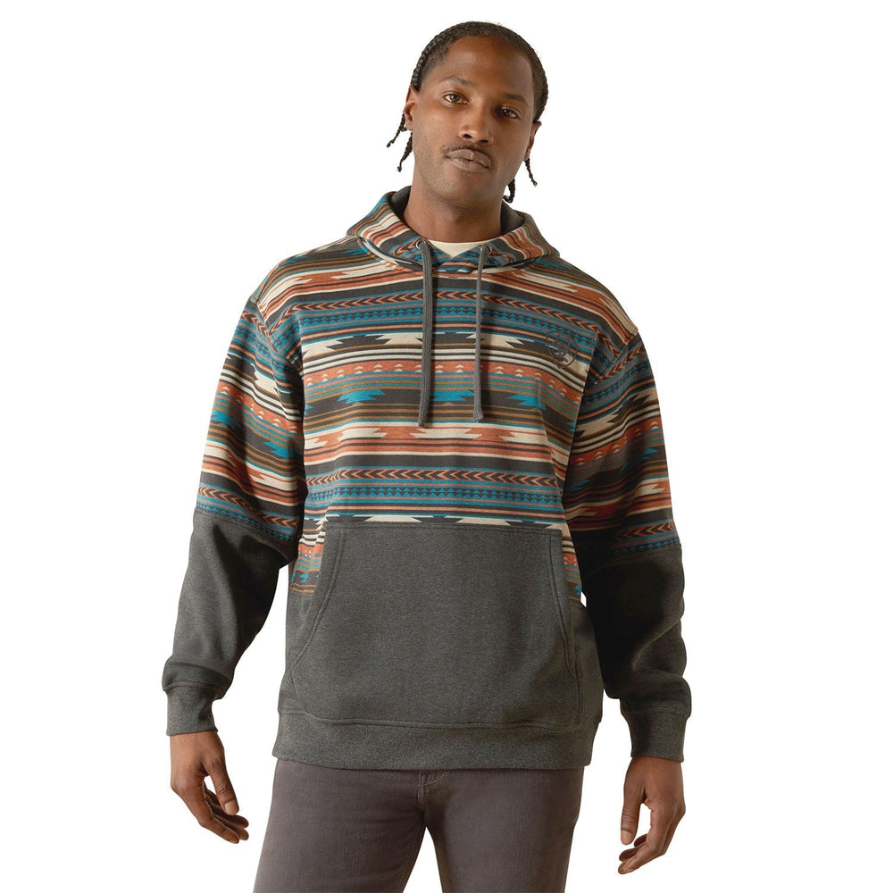 Ariat Mens Print Hoodie Jeffers