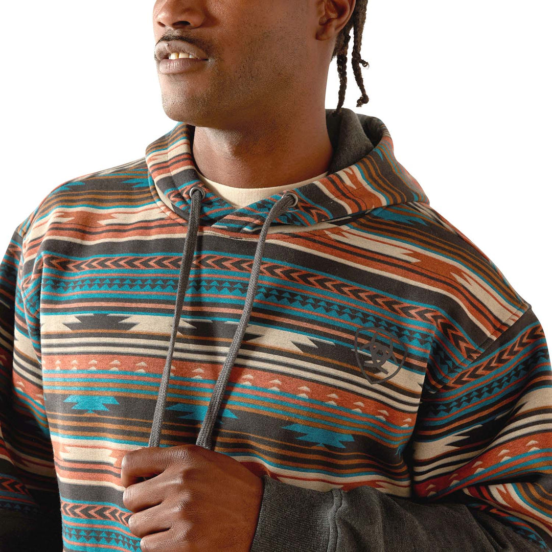 Ariat Mens Print Hoodie Jeffers