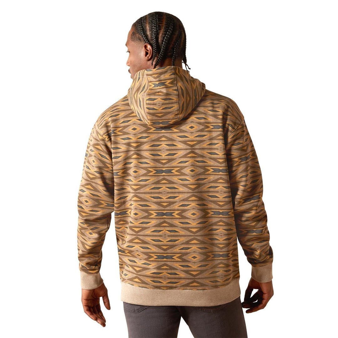 Ariat Mens Print Hoodie Jeffers