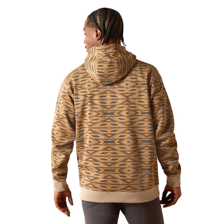 Ariat Mens Print Hoodie Jeffers