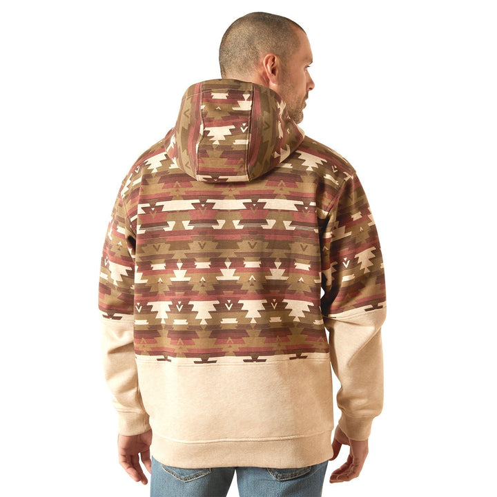 Ariat Mens Print Hoodie Jeffers