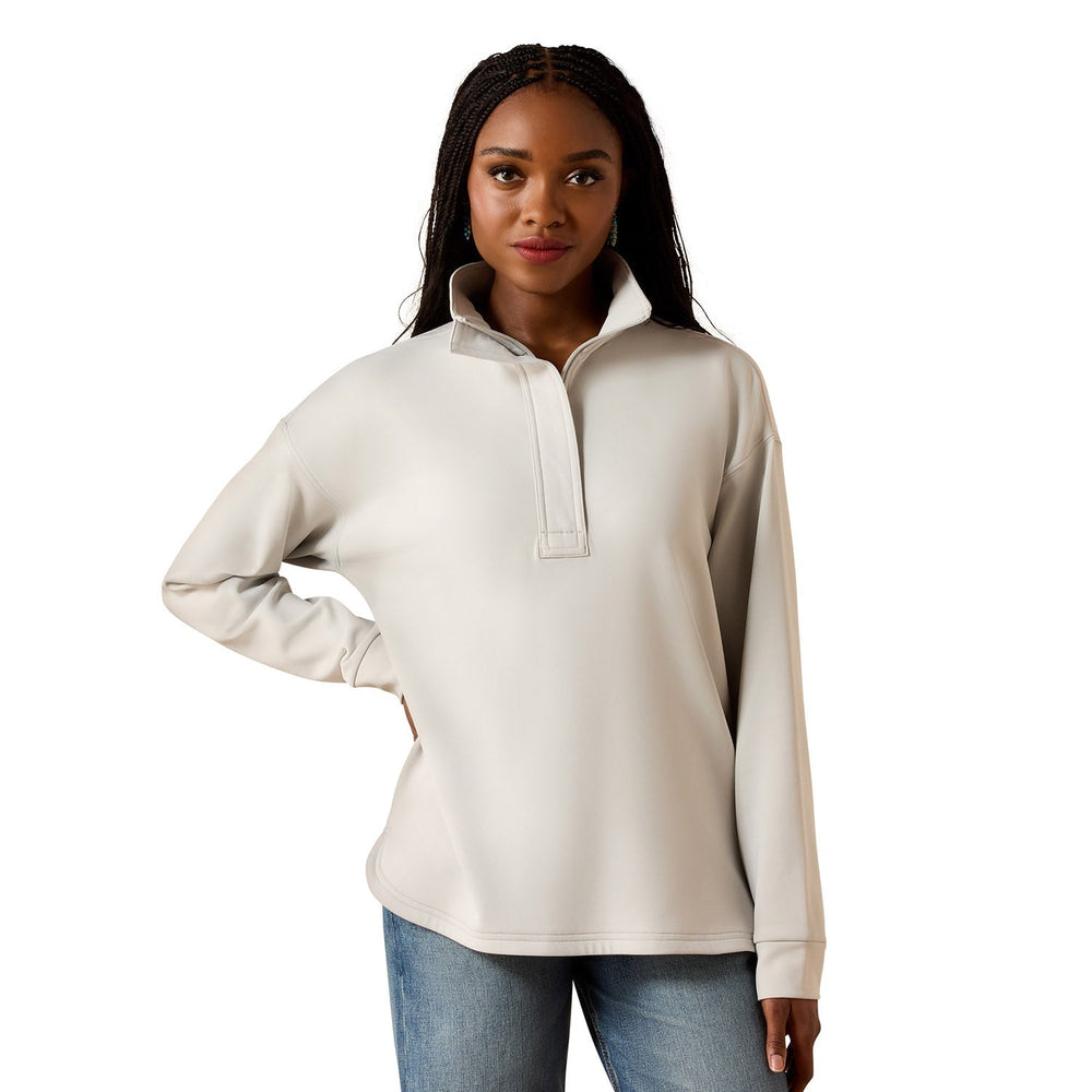 Ariat Women's Breeze Logo 1/2 Zip Fleece Sweatshirt Jeffers