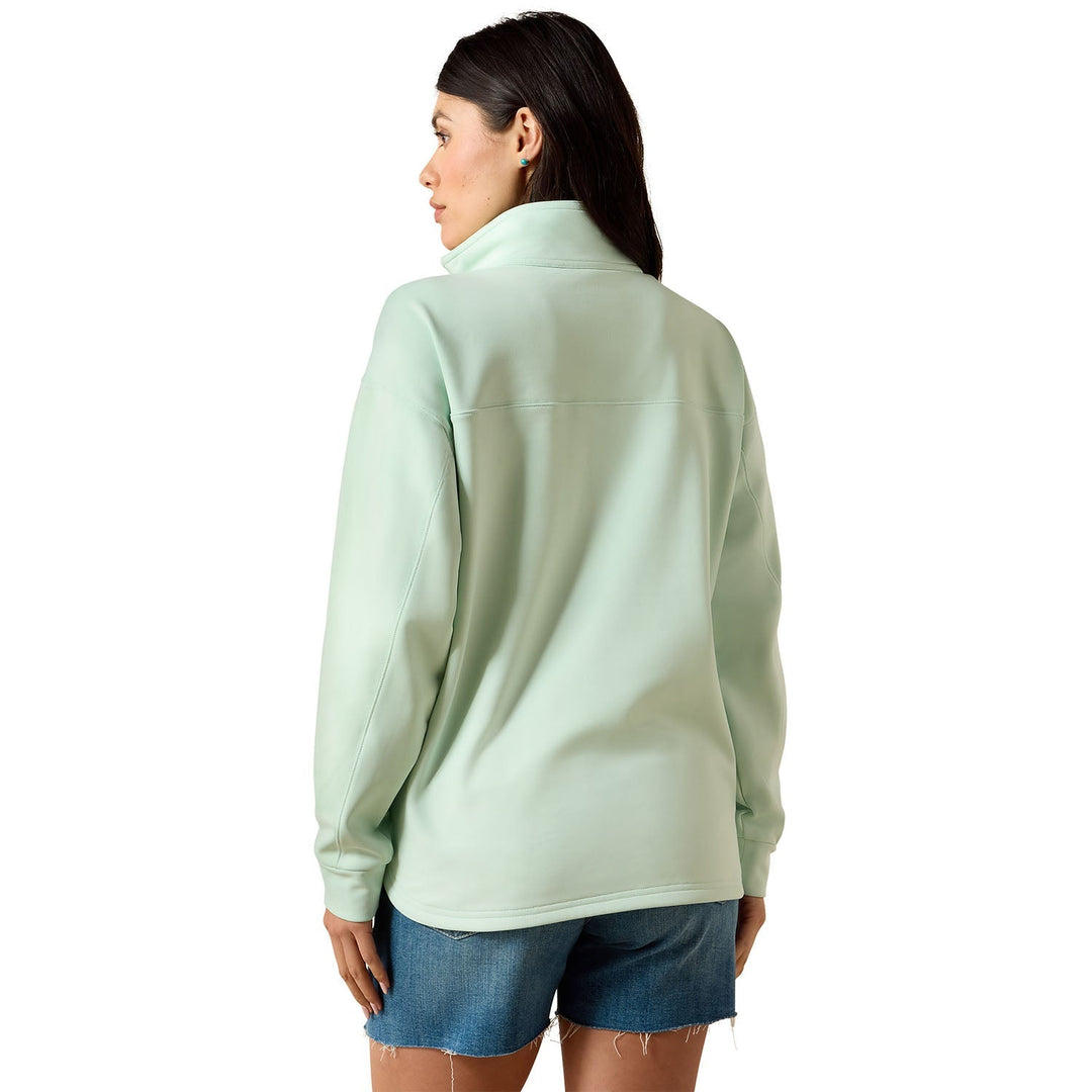 Ariat Women's Breeze Logo 1/2 Zip Fleece Sweatshirt Jeffers