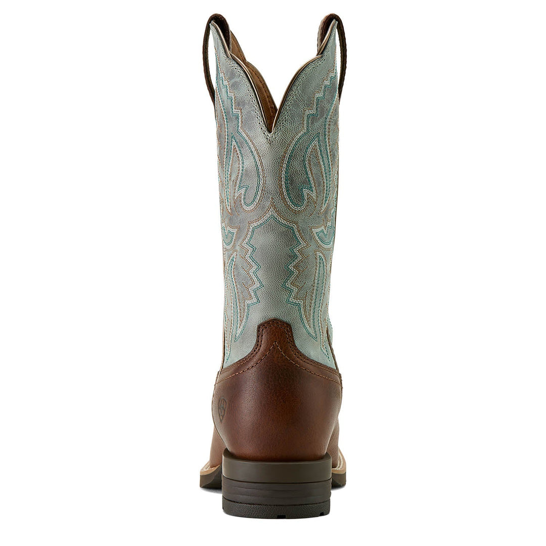 Ariat Womens Hybrid Ranchwork Wide Square Toe Leather Western Work Boot