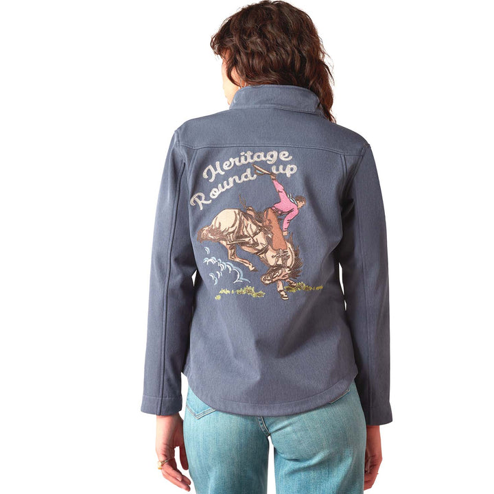 Ariat Women's Western Heritage Round Up Team Softshell Jacket Jeffers