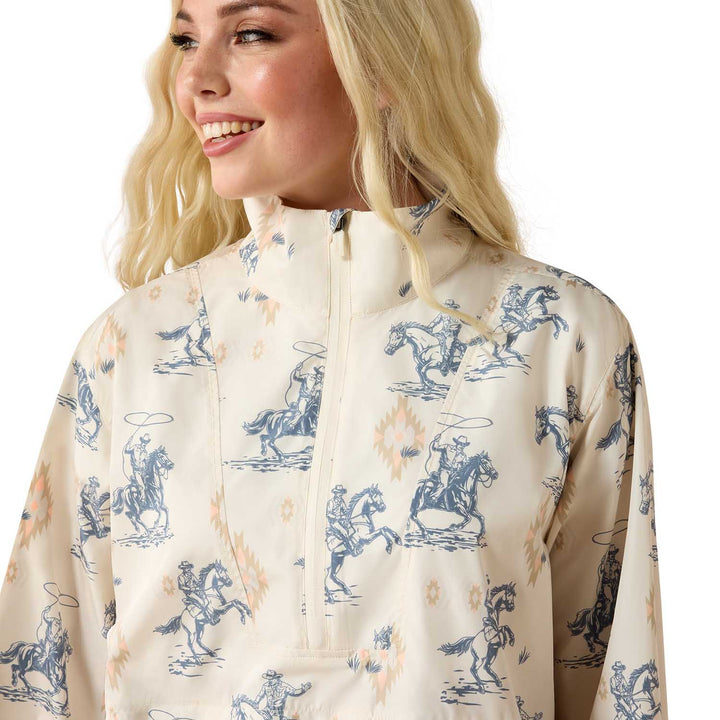 Ariat Women's Whisper Pullover Jacket – Lightweight Water-Repellent Windbreaker Ariat