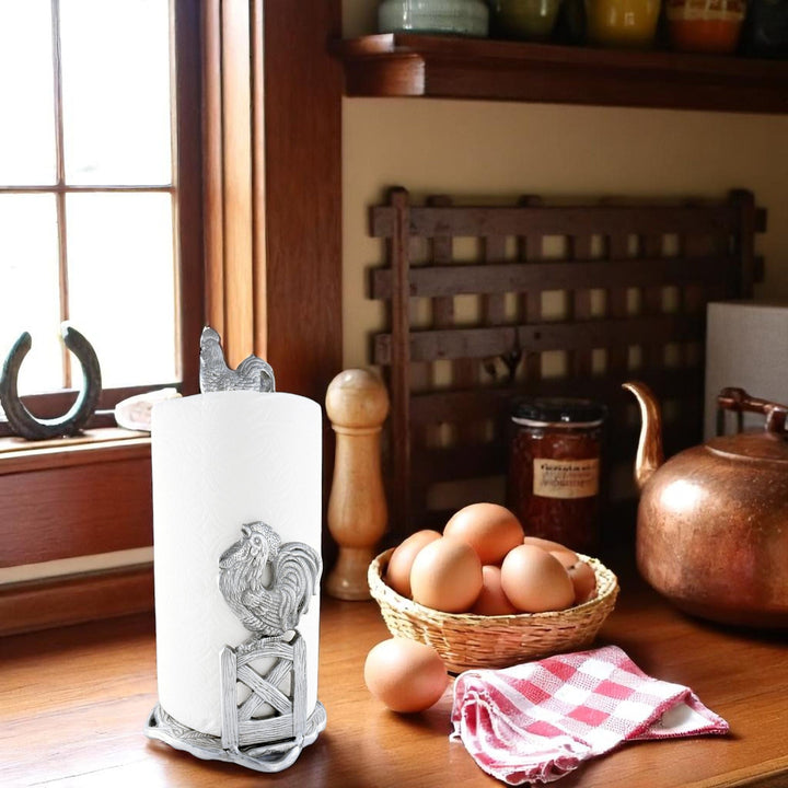 Rooster Paper Towel Holder