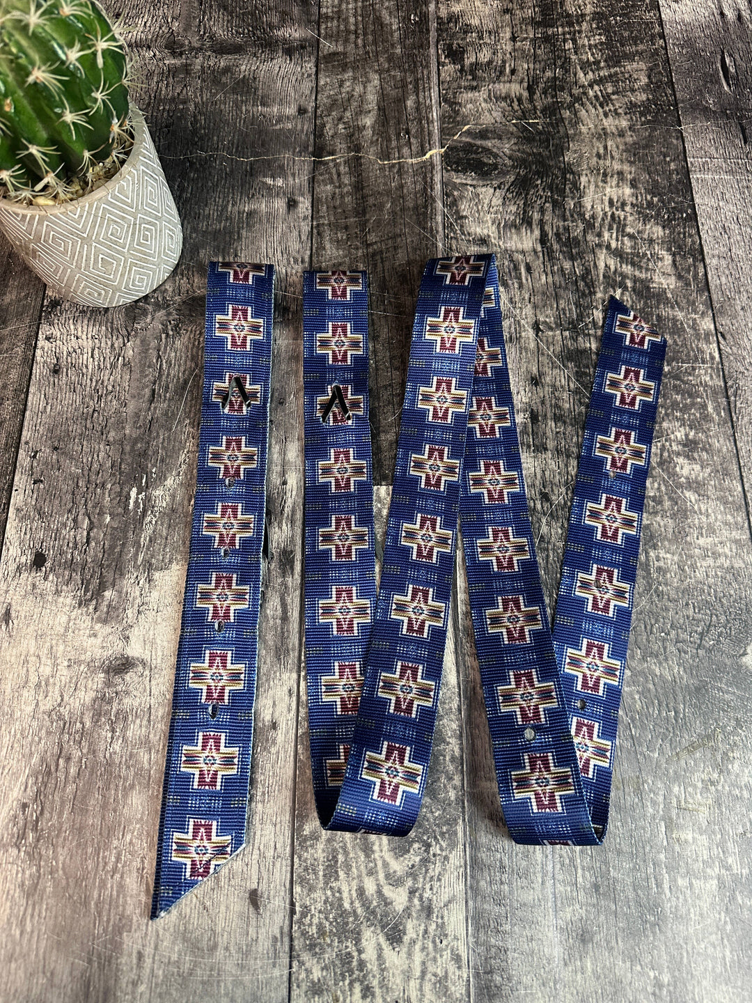 Round Up Nylon Latigo and Off Billet Set