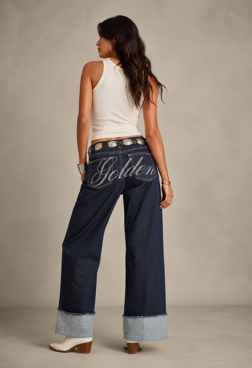 The Golden Girl Jean- Indigo Wash GJG DENIM