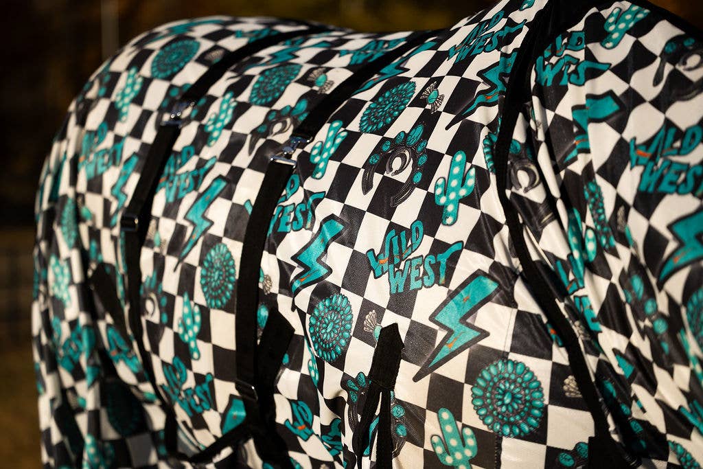 Turquoise Glass Fly Sheet