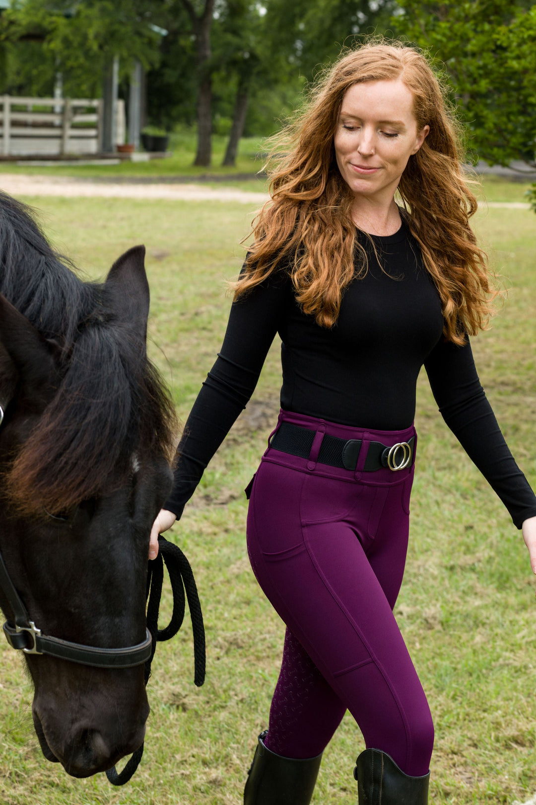 Purple Rein Athletic Breech