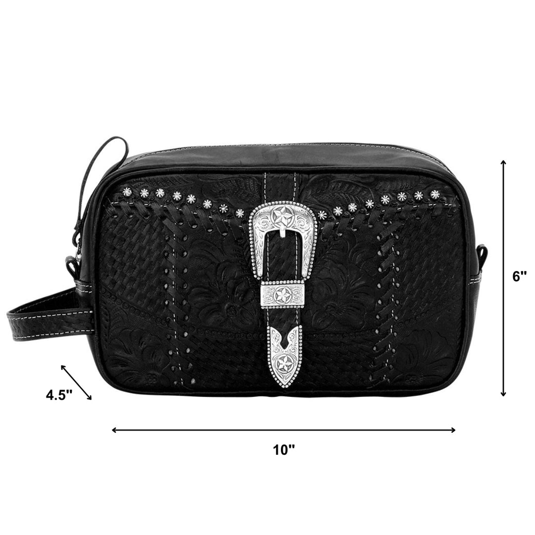 Classic Leather Dopp/Shaving Kit