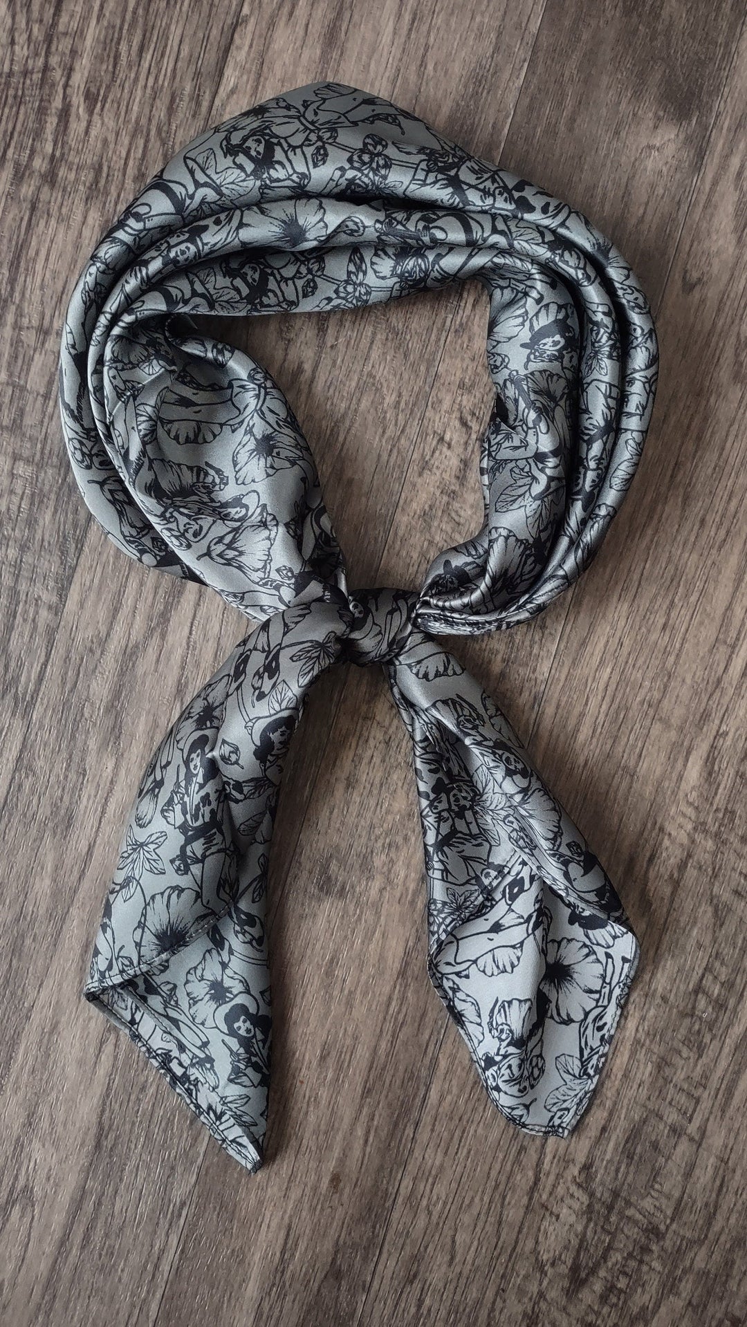 Silk Wild Rag -Pin Up Cowgirls