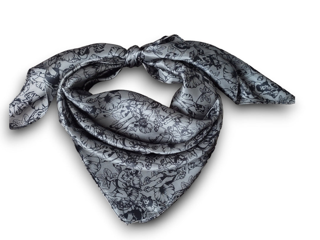 Silk Wild Rag -Pin Up Cowgirls