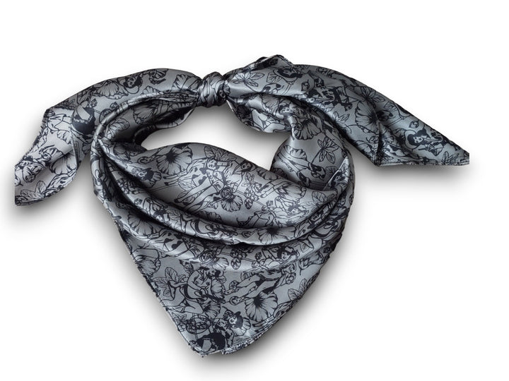 Silk Wild Rag -Pin Up Cowgirls