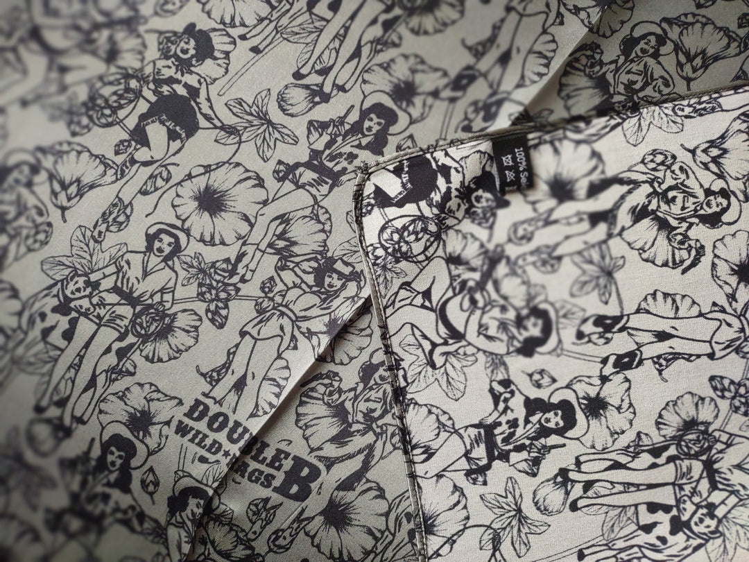 Silk Wild Rag -Pin Up Cowgirls