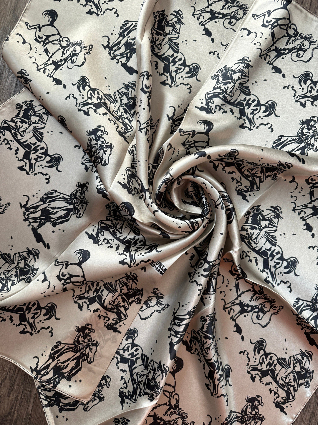 Silk Wild Rag -“Ride ‘em Cowgirl”