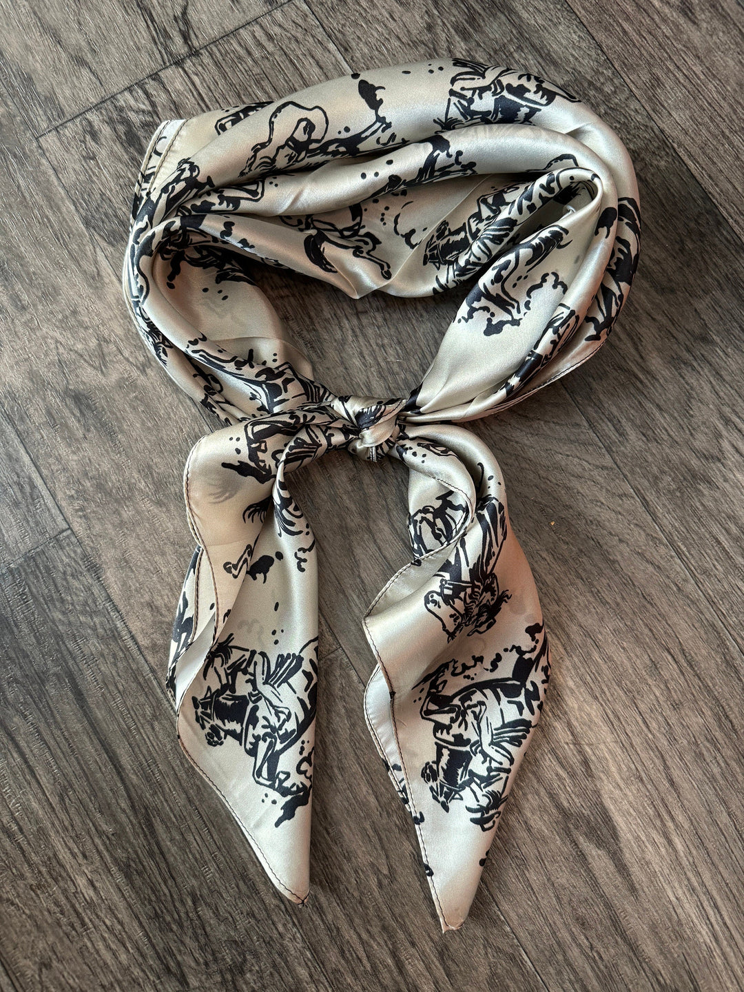 Silk Wild Rag -“Ride ‘em Cowgirl”