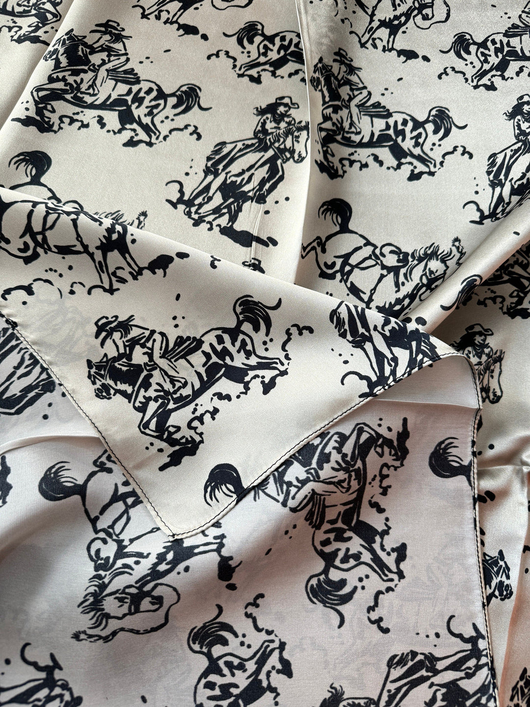 Silk Wild Rag -“Ride ‘em Cowgirl”