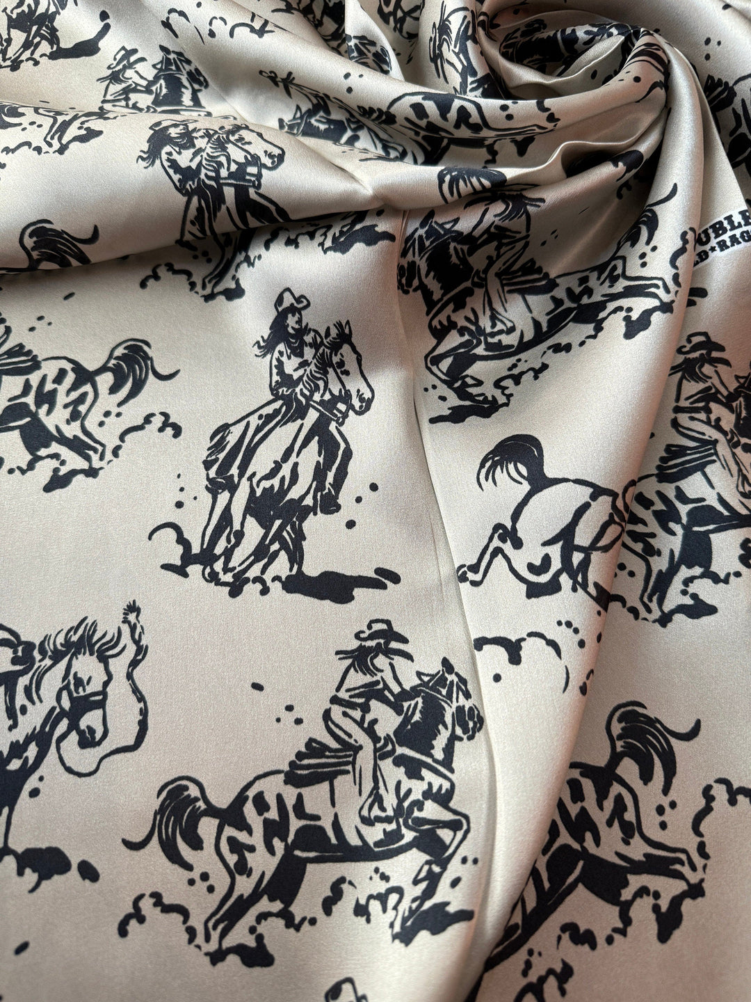 Silk Wild Rag -“Ride ‘em Cowgirl”