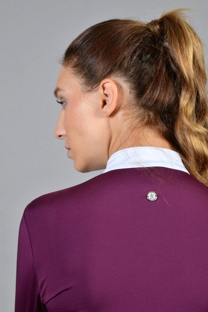 Cognac Womens Long Sleeve Competition Show Shirt