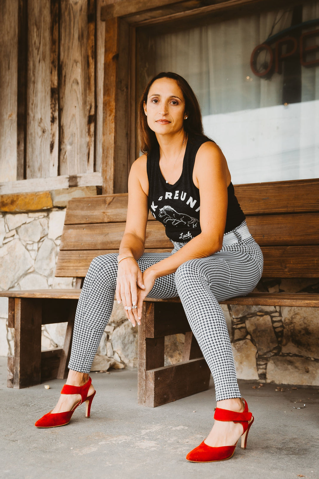 Houndstooth Athletic Breech