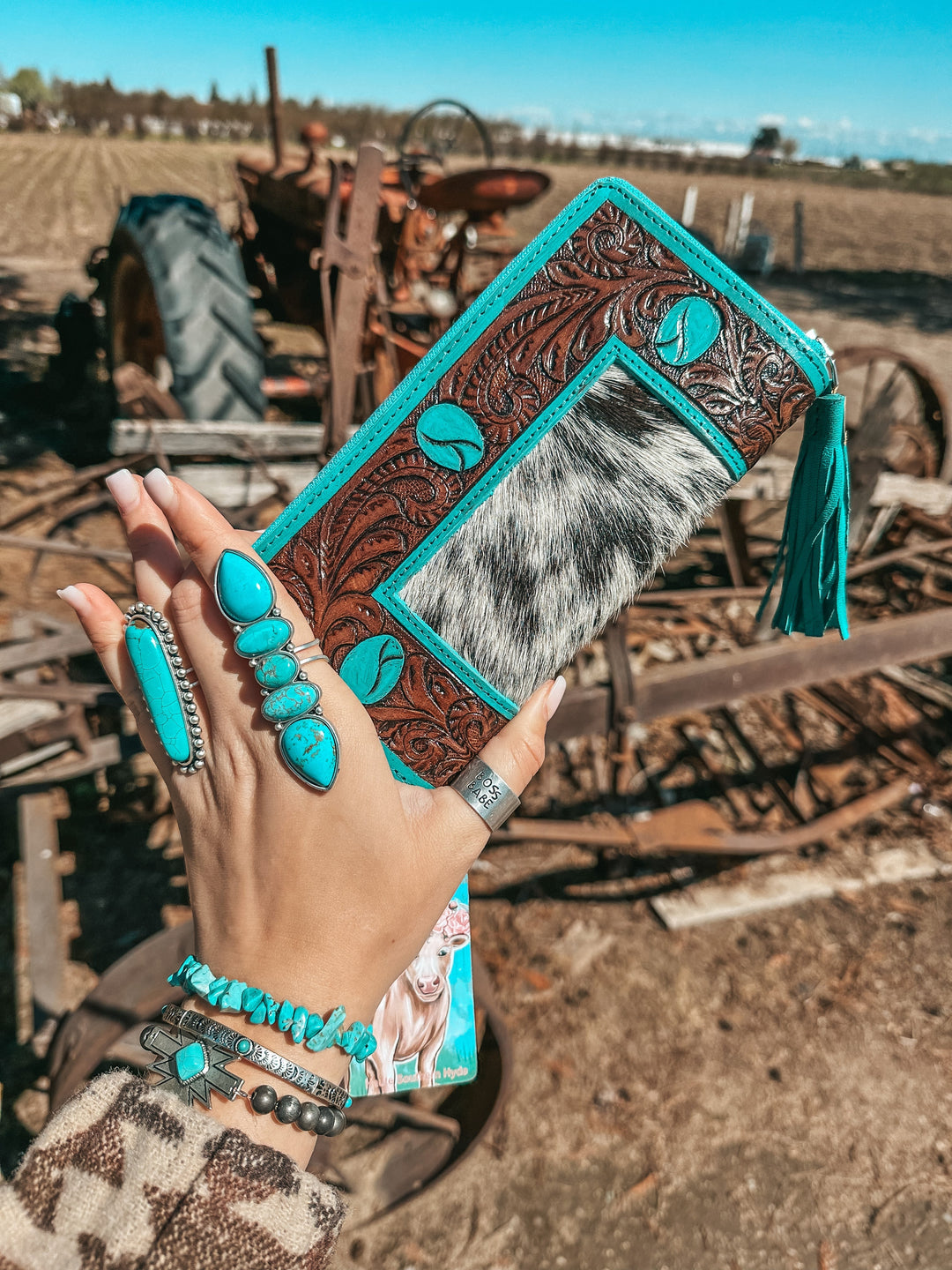The Turquoise Dreams Wallet Haute Southern Hyde