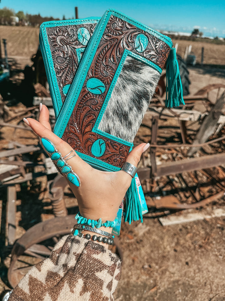 The Turquoise Dreams Wallet Haute Southern Hyde