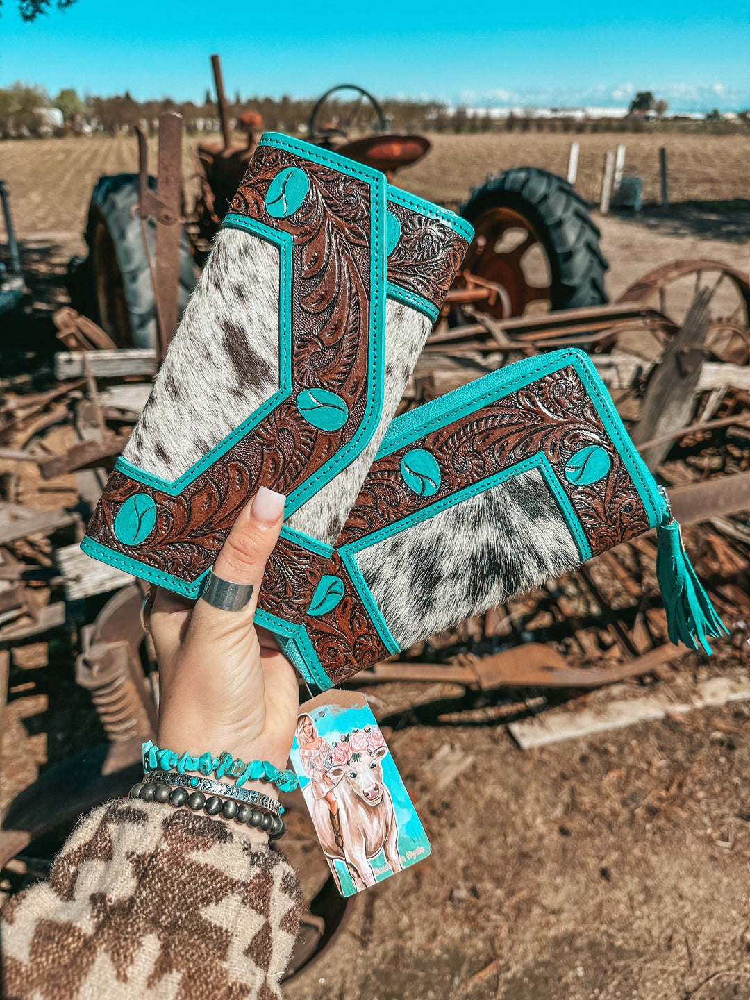 The Turquoise Dreams Wallet Haute Southern Hyde
