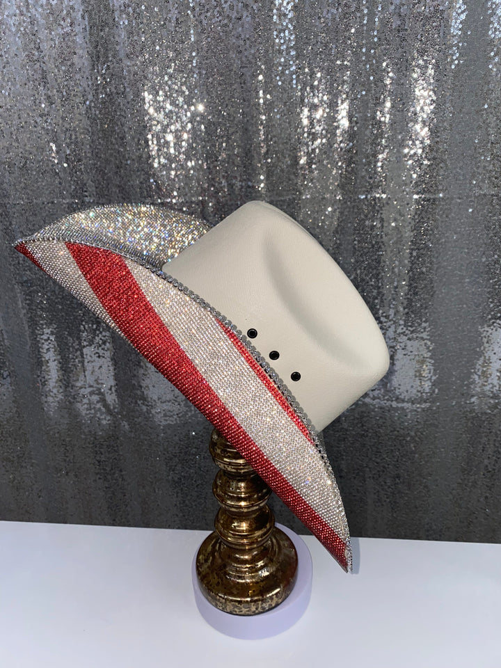 The "America" Hat -Sand Squared Styled Hat